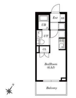 シュロス高田馬場【5階】の間取り
