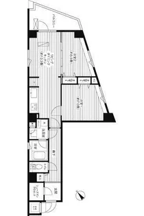 コスモリード新宿余丁町【5階】の間取り