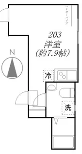 エスペランサ大山【2階】の間取り