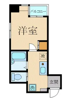 スカイコート池袋東口【4階】の間取り