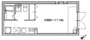 プライムステージ大塚【1階】の間取り