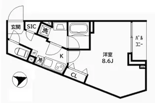 CREAL常盤台【1階】の間取り