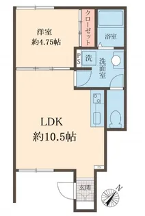 Half Dome【1階】の間取り