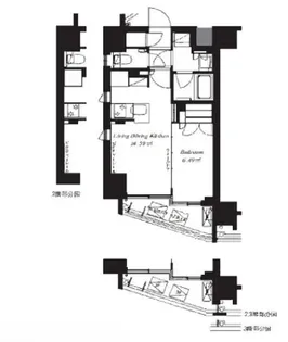 フレンシア椎名町【3階】の間取り