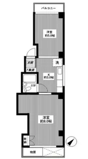 藤原ビル【2階】の間取り