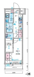 セジョリ池袋本町【5階】の間取り