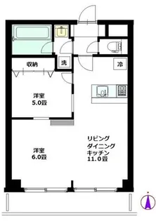 ハイホーム本陣【7階】の間取り