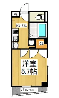 グランコート田端【2階】の間取り