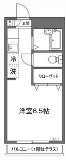 I’s王子神谷【3階】の間取り