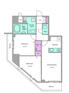 URBANLINKときわ台【2階】の間取り