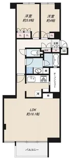 インプルーブ西早稲田【1階】の間取り