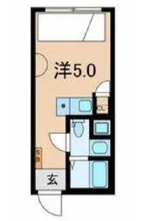 HJ PLACE 東新宿【3階】の間取り