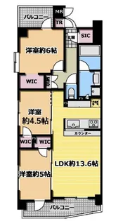 プレシス西ヶ原【3階】の間取り