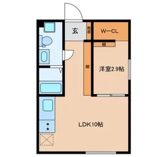 a-stone東十条【4階】の間取り