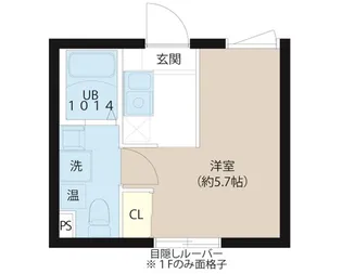 レピュア東十条駅前レジデンス【3階】の間取り