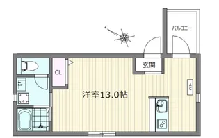 サンライズ東池袋【3階】の間取り