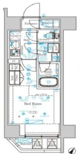 ディップス東十条駅前プレミアム【9階】の間取り