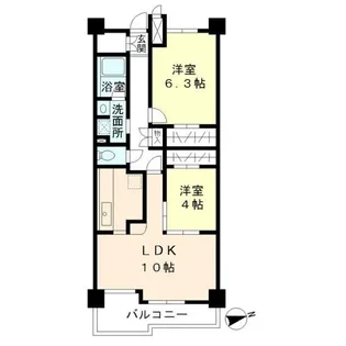 グリーンヒルズ目白【7階】の間取り