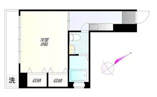 岡部ビル【3階】の間取り