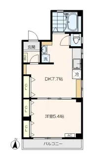 田中ビル【3階】の間取り