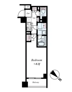 Valore Qualita Ikebukuro【3階】の間取り