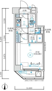 MAXIV練馬TRE【2階】の間取り