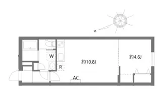 ケリア中板橋【2階】の間取り