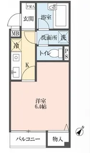 ロイヤルメゾン中丸【2階】の間取り