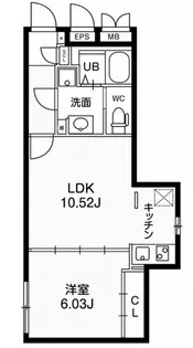 PASEO文京茗荷谷【3階】の間取り