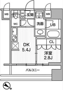 nido SUGAMO【7階】の間取り