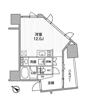 nido SUGAMO【14階】の間取り