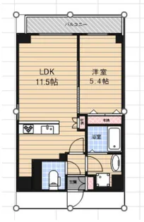 RIDGE王子神谷【12階】の間取り