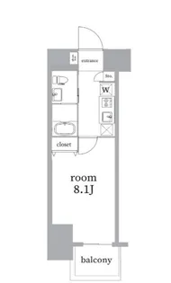 ライトハウス大塚【2階】の間取り