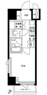 ルーブル豊島千石【9階】の間取り