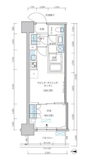 パークアクシス池袋イースト【4階】の間取り