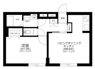 toggle護国寺【3階】の間取り