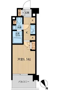BLESS上池袋【5階】の間取り