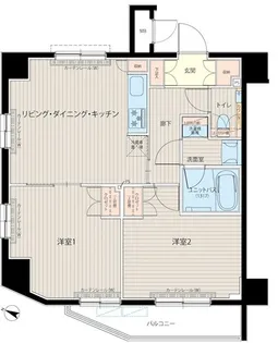ルーブル中板橋六番館【2階】の間取り