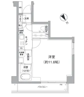 THE CUBE【3階】の間取り