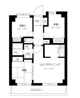 Branssica練馬豊島園Ⅰ【3階】の間取り