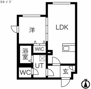Crostone西巣鴨【1階】の間取り
