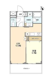 ACPレジデンス文京春日【3階】の間取り