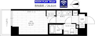 グランドコンシェルジュ池袋本町イースト 【5階】の間取り