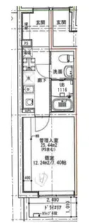 フュージョン板橋本町【3階】の間取り