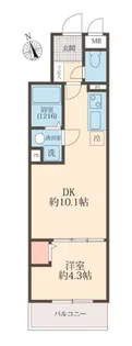 FOREST RESIDENCE TOKIWADAI【1階】の間取り