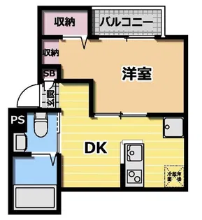 志村Solana Link【2階】の間取り