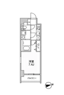 ブラウ南池袋【9階】の間取り
