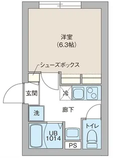 レピュア早稲田レジデンスⅢ【3階】の間取り