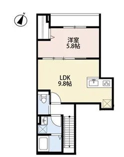 ソルナクレイシア大塚【2階】の間取り