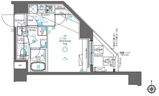 ベルグレード大山【5階】の間取り